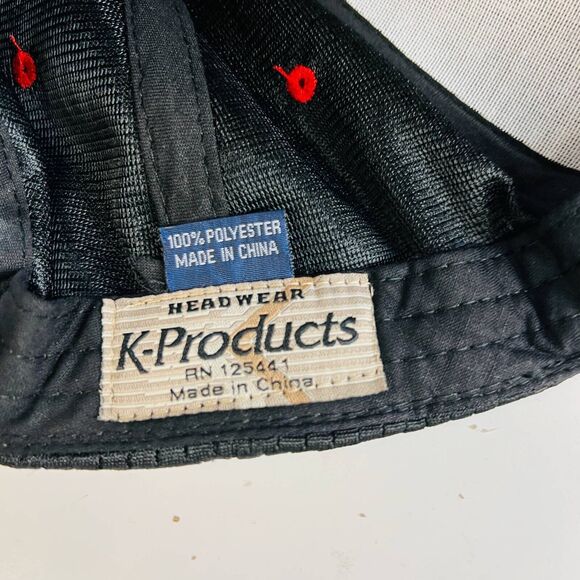 Wrench S Logo 2010 Flames Mens Snap-On Tools Cap Black Red Mesh 90th Year OS - Picture 12 of 12